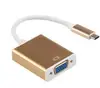 Hot sale 3.1 usb type c to vga female out put for new mac and projector adapter