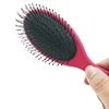 2019 Black Abs Specialized Ceramic Ionic Triangle Brush With Hair Clip
