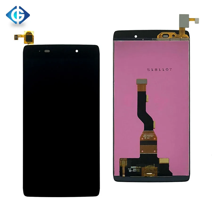 

Mobile LCD Screen for Alcatel One Touch Idol 3 OT6039 LCD Display with Touch Panel Digitizer Assembly, Black