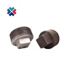 China Factory Cast Iron Malleable Iron Pipe Fittings Plug black cast iron pipe fitting galvanized threaded plug