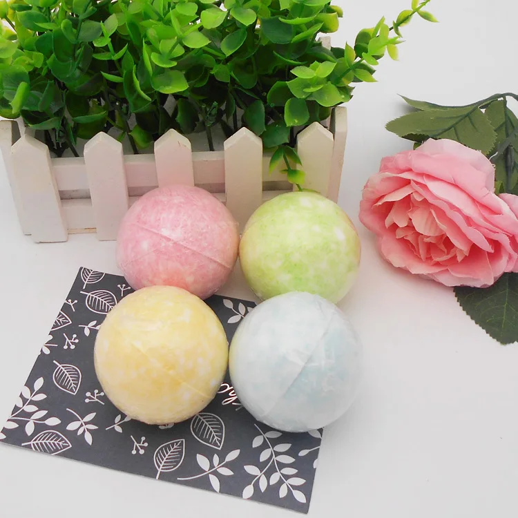 

2019 hot sale large colorful multi scents food grade type fizzy bath bomb, N/a