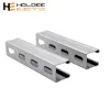 Hongyi High quality in world hot dipped galvanized gisteel c strut channel slotted c channel end cap