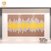 Mosaic color elements three-dimensional modeling bedroom hotel office space wall decoration sound-absorbing board