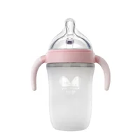 

Silicone Non-slip Protective Sleeve Feeding Borosilicate Glass baby bottles