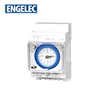 SUL181d Din rail 24 hours analog timer 110-240V time switch 200 hours power storage omron timer relay