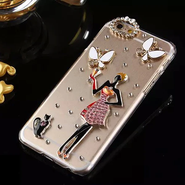 

PC paste diamond phone case for iPhone6/plus in stock