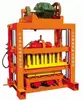 manufacture sale qtj4-40 semi automatic block printing machine for small industry