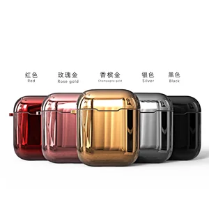 Colourful Plating Anti Lost Metal Protective Case Apple AirPods 2