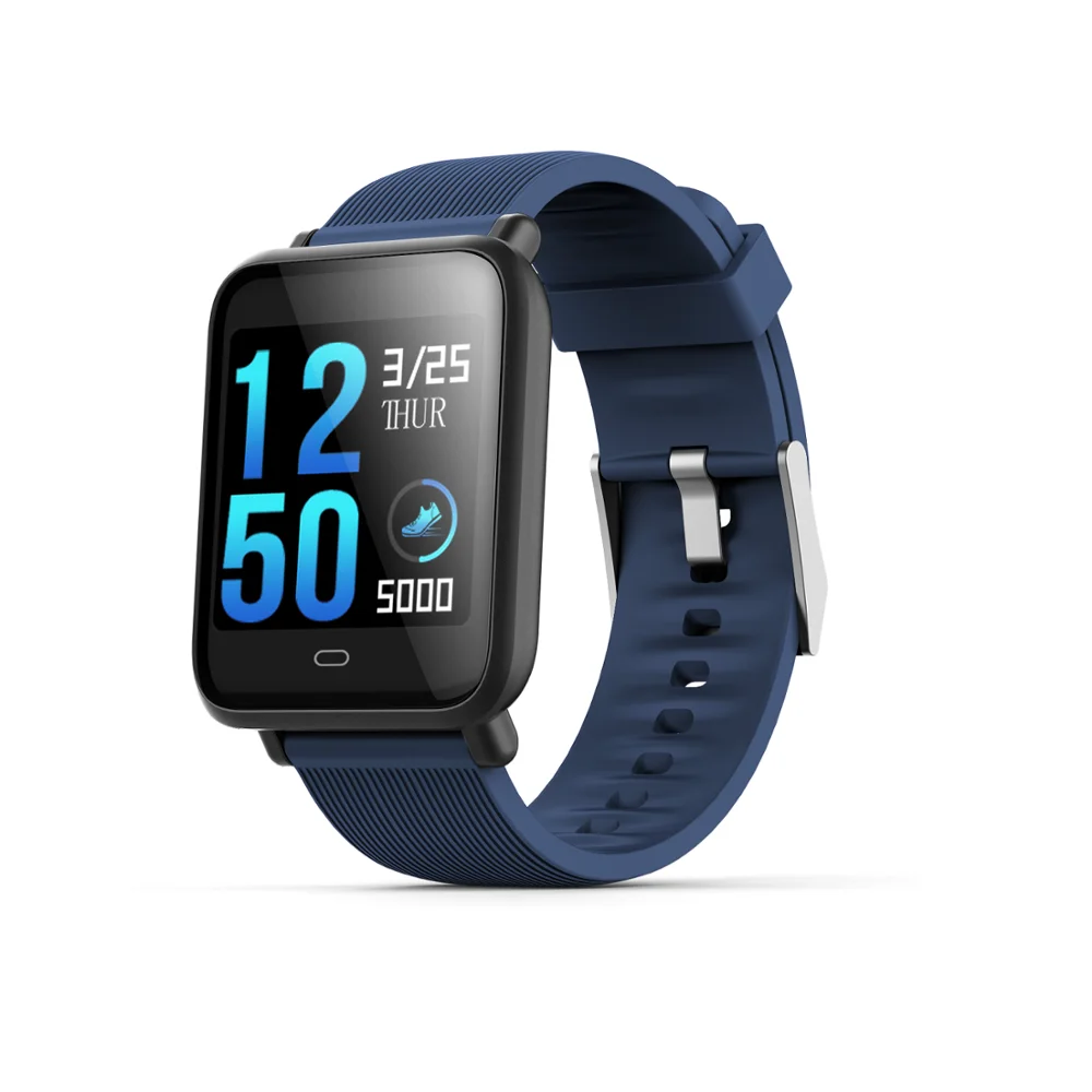 

Brand New Q9 Smart watch Heart Rate Monitor Blood Pressure Fitness Tracker IP67 Waterproof Sport Smartbracelet for Men Women, Black;red;blue;purple;brown