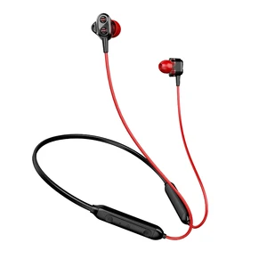 BN90L Dual Driver Bluetooth 5.0 Wireless Earphones Remote