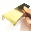 aluminium alloy brass gold color 6 inch size USA kitchen cupboard cabinet edge profile pull
