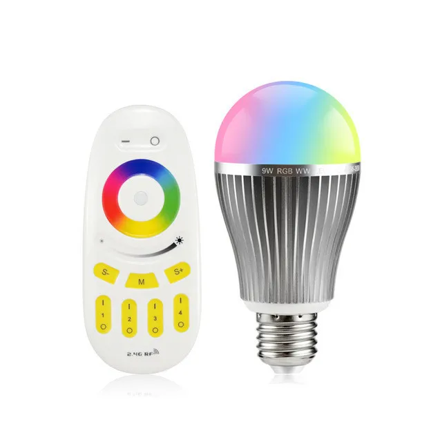 E27 E14 Color Changing RGB+CCT 5W Wifi Smart RGBW LED Light