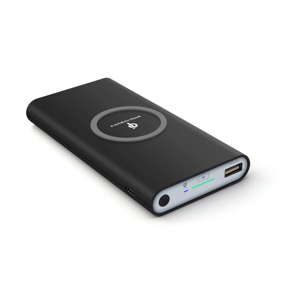 2020 New 10000mah Power Bank External Battery quick charge Portable Wireless Powerbank for phones