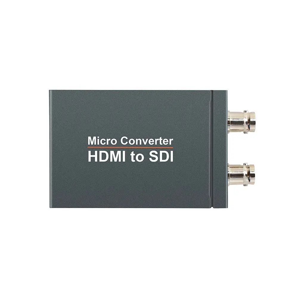 

Mini HDMI to SDI Converter Adapter HDMI to 3G HD SDI*2 Display 1080p with usb power HDMI Switcher to SDI for PS3/4 Smart box, Grey