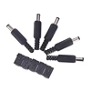 DC-005 Power Connector Socket Round The Needle Male Female Total 10Pcs( Male 5pcs+ Female 5pcs) Socket Plug Jack