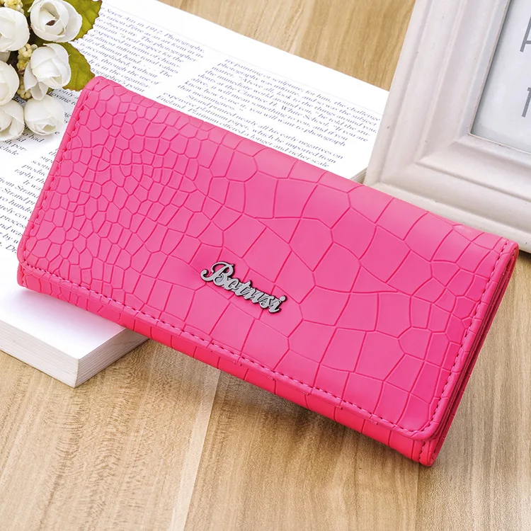 

YS-W161 New fashion women clutch purse passport wallets leather long phone ladies wallet