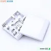 China factory supply high performance CE/RoHS quality indoor FTTH fiber optic faceplate