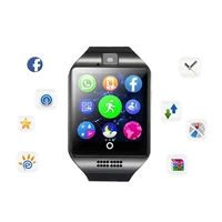 

smart watch q18 with Touch Screen camera smartwatch parts phone for Android