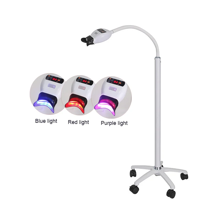 

Beauty palor Teeth whitening bleaching lamp / Dental teeth whitening machine, Blue black