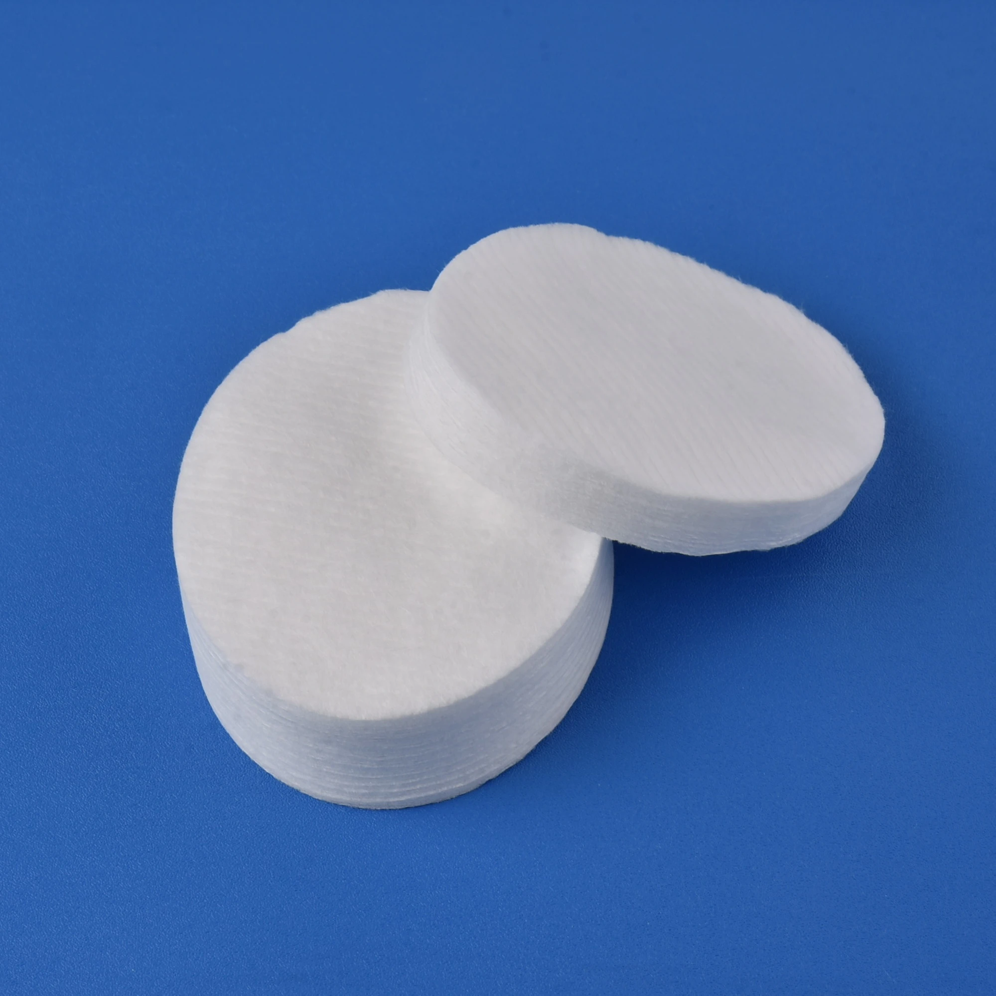 
Facial care cotton pad organic square cotton 100% facial makeup pad cleansing white makeup remover pads 
