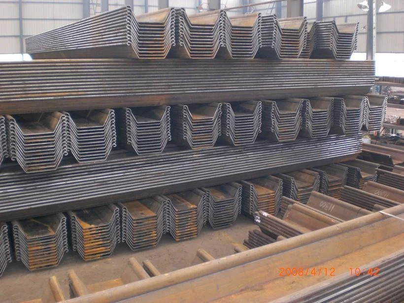 Fsp Iii 400x125x13mm 12m Length Steel Sheet Pile - Buy 12m Length Steel ...