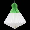 Unique Hand Origami Lampshade Ceiling Hanging Paper Lanterns For Decorative Lighting