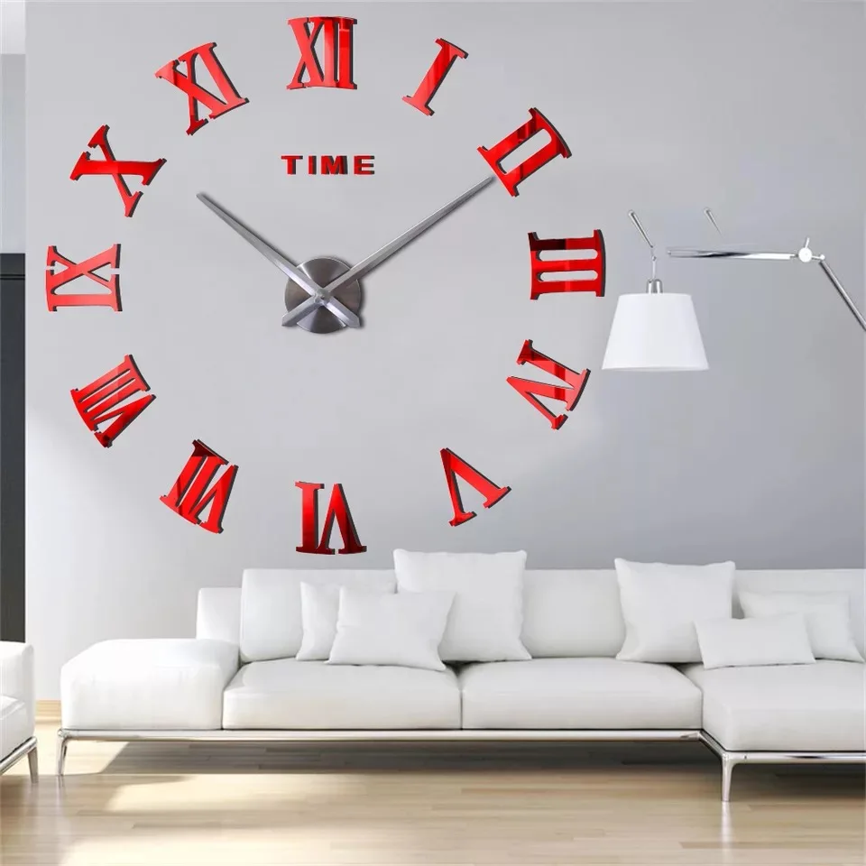 

Fashion wall clocks wholesale big size wenzhou clock, Silver