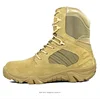 HBP08 Breathable shock-absorbing Buffer zone 8inch Tan coyote high quality Military Tactical Boot with YKK Zipper