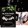 Factory free sample permanent hair dye fast magic black hair shampoo