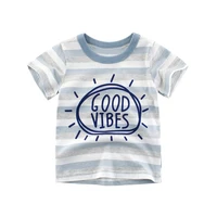 

Mudkingdom baby boy wholesale striped cotton t shirts for kids