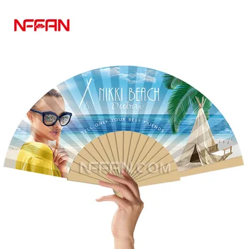 wooden hand fans for weddings