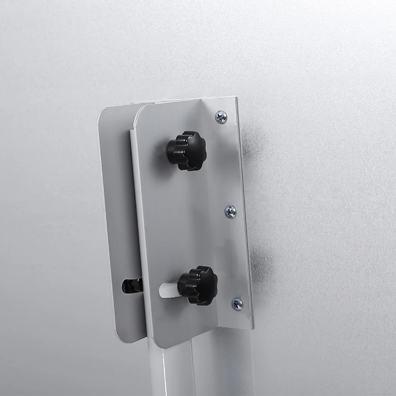 
60*90cm height adjustable easel stand whiteboard flip chart with wheel 