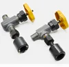 Ammonia cold storage pressure gauge valve straight and right angle pressure gauge valve