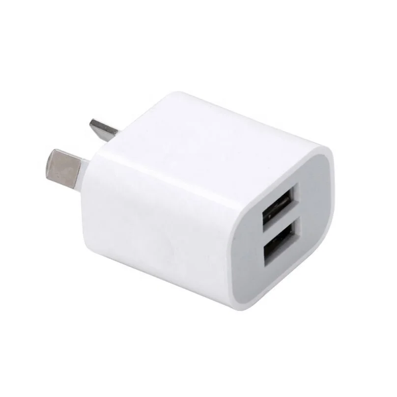 

Dual interface USB Power Adapter 5V 2A Australia New Zealand AU Plug Wall Charger For iPhone for Samsung Smart Phone