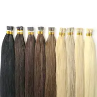 

Customized Color Pre Bonded Cuticle Remy Aligned Hair Keratin U Flat I Tip Human Hair Extensions