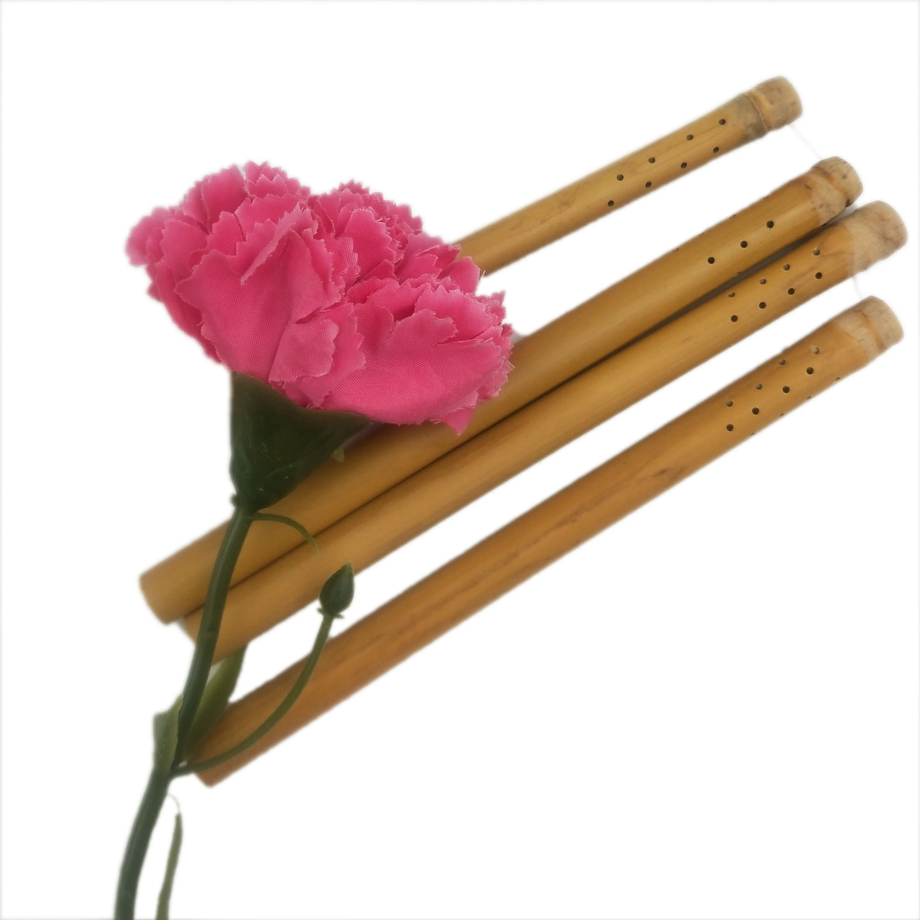 

Custom logo eco-friendly bamboo filter drinking straws, Nature color