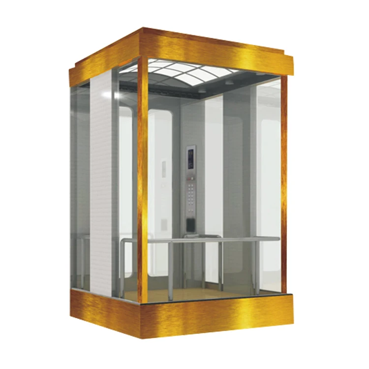 
China manufacturer Panoramic Glass Elevator lift observation elevator for home 