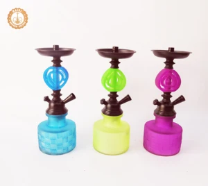 Image of mini shisha hookah wholesale portable glass hookah