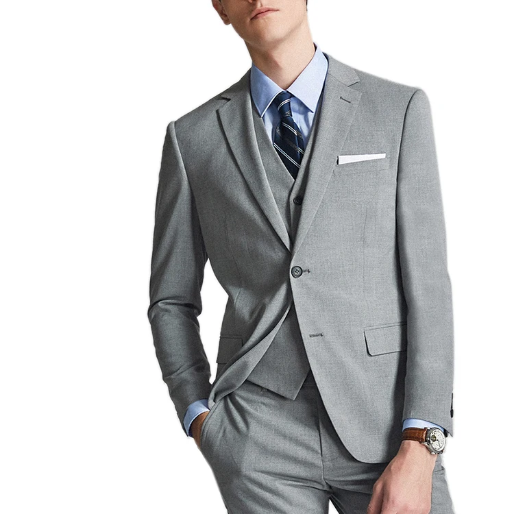 

Fashion Design Grey Western Formal Wear Suit for Men