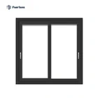 منتجات جديدة الصين امدادات Puertana العلامة التجارية تصميم جديد و نوعية جيدة نوافذ انزلاقية مصنوعة من الألومنيوم