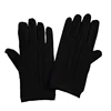 Wholesale Cheap free size Multipurpose waiters Men&ladies sunscreen Black purified Cotton working gloves GBJ-013