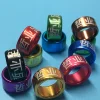 High quality Straight cylinder aluminium all size all colors birds rings pigeon bands poultry leg band chicken ring