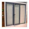 GaoMing thermal break aluminum exterior glass louver door