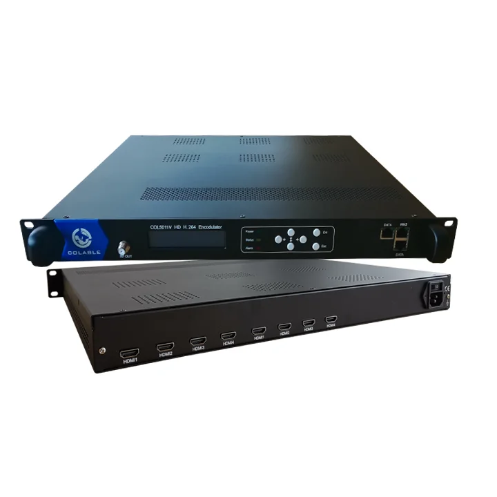 Best price 8 /12/16/20 HD to  DVB-C DVB-T ATSC ISDB-T Encoder  Modulator  COL5011V
