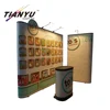 High Quality Luxury Portable Advertising Aluminum Material Magnetic Pop Up Display Backdrop Wall