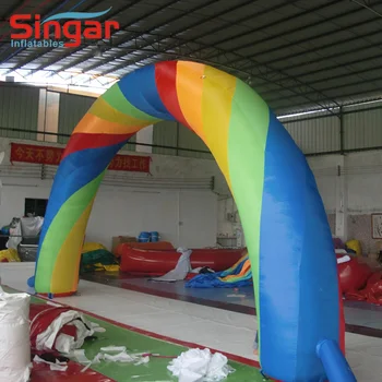 inflatable rainbow arch