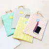 New products office school supplies stationery High quality fireproof Polyester colorful document bag with zipper for girl 008