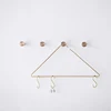 Special cabinet brass handle wall sand clock shape link on wall