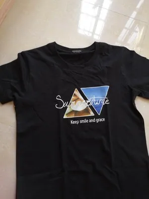 
wholesale graphic tees unisex blank black T shirts in bulk logo printed 100% Cotton plain T-shirt 