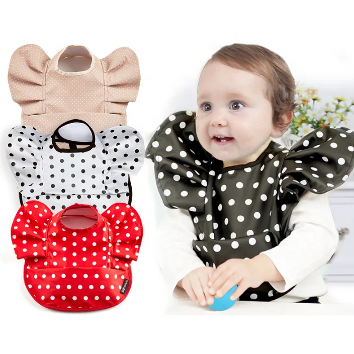 Baby bibs bandana PU waterproof bandana lovely baberos newborns feeding